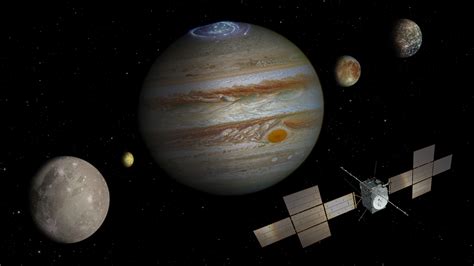 Lanzamiento De La Sonda Gos De La Agencia Espacial Europea Tras La Pista De Júpiter Y Sus Lunas