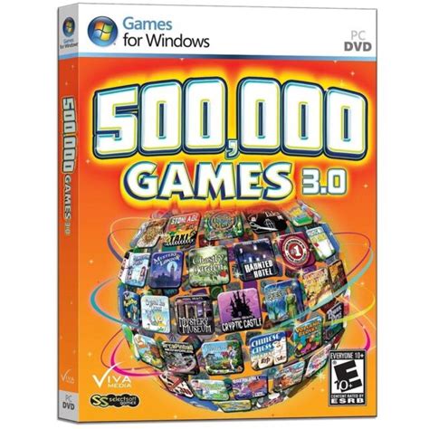 500000 Games 30 For Windows Pc Dvd Largest Game Collection In The