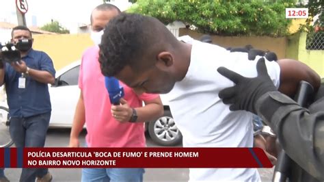 Polícia desarticula Boca de Fumo e prende homem no Novo Horizonte 14 01