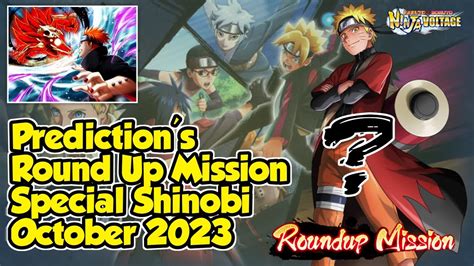 Nxb Nv Predictions Round Up Mission Special Shinobi October 2023 Who Will Come Youtube