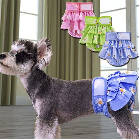 Travelwant Washable Dog Diapers Highly Absorbent Dog Diapers For Female