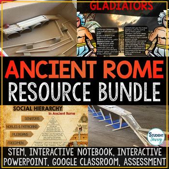 Ancient Rome Activity Bundle | Curriculum STEM Map Lesson Plans by ...