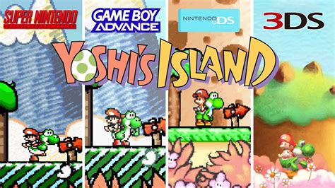 Yoshi S Island Snes Vs Gba Vs Ds Vs Ds Version Comparison