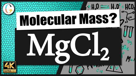 How to find the molecular mass of MgCl2 (Magnesium Chloride) - YouTube