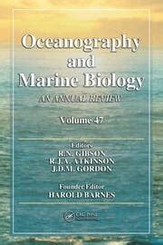 Oceanography And Marine Biology An Annual Review Volume St Edi