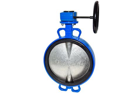 Butterfly Valve Cast Iron GG25 With Gearbox Type Wafer Fluxer Website