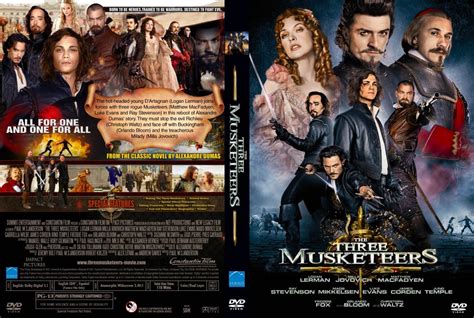 The Three Musketeers Movie Dvd Custom Covers The Three Musketeers