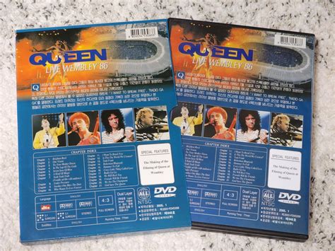 Queen Live At Wembley 86 Dvd Photo Metal Kingdom