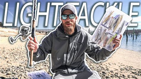 The Best Finesse Fishing Gear For Striped Bass Fishing Youtube