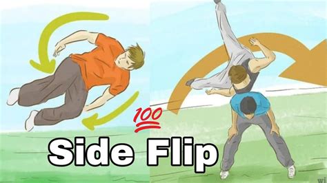 How To Side Flip Tutorial Learning To Side Flip Step By Step Youtube