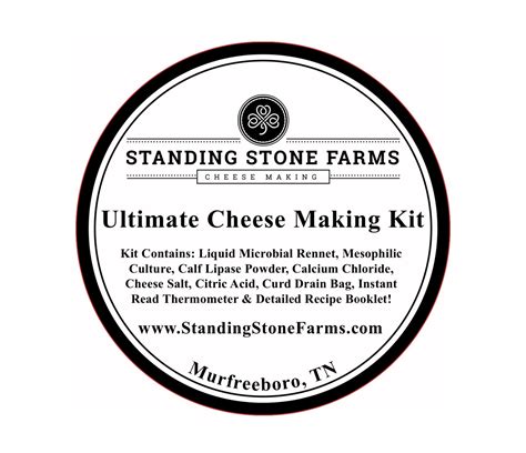 Standing Stone Farms Ultimate Cheese Making Kit