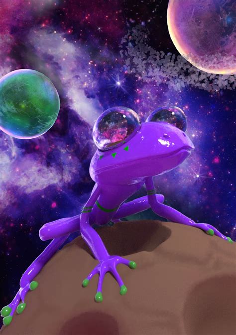 Space Frog By Jahmirokai18 On Newgrounds