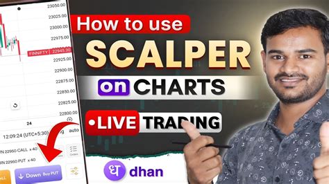 How To Use Scalper On Dhan Charts Scalping On Dhan Mobile App Explain