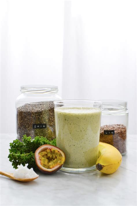 Simple Comme Mon Smoothie Vitalit Coco Lin Et Chia La Cuisine C