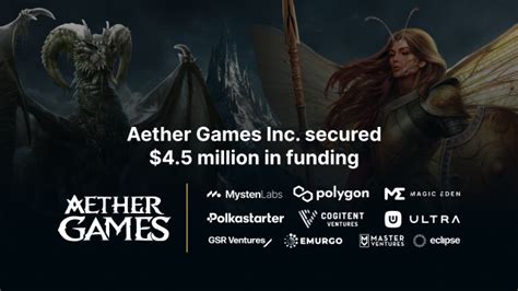 Aether Games Secures $4.5M in Token and Equity Funding to Revolutionize ...