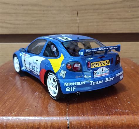 OTTOMOBILE RENAULT MEGANE MAXI KIT CAR DIAC ESCALA 1 18 TOUR DE CORSE