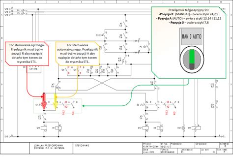 Schematy Elektryczne Uk Ady Sterowania Sterowanie R Czne I Automatyczne