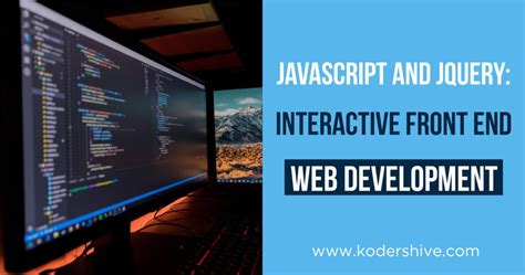 Javascript And Jquery Interactive Front End Web Development