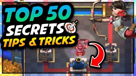 Clash Royale TOP 50 AMAZING Strategy Secrets Tips Tricks YouTube