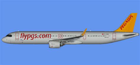 Pegasus Airlines Airbus A321neo The Flying Carpet Hub