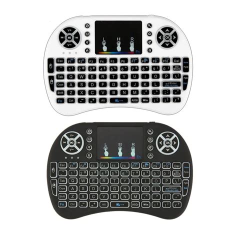 2.4GHz Wireless Keyboard for Android TV Box PC laptop 92 Keys DPI ...