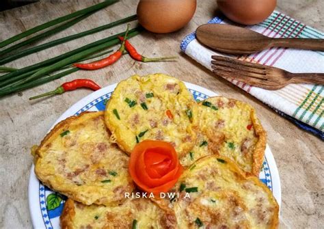 Resep Telur Dadar Kornet Oleh Riska Dwi A Cookpad