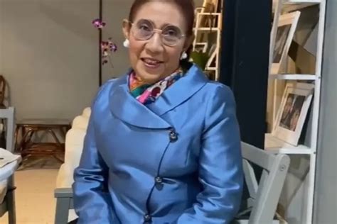 Cerita Susi Pudjiastuti Soal Cucunya Usai Divaksin Mata Memerah Dan