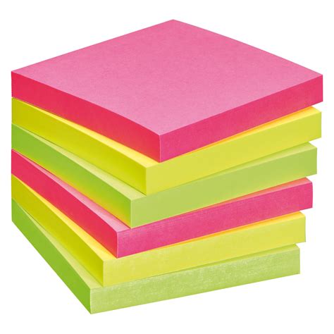 Notes Repositionnables Couleurs Assorties Bruneau Bloc De 80 Ou 100