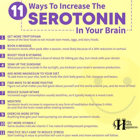 Herbs Health And Happiness 11 Ways To Increase The Serotonin In Your