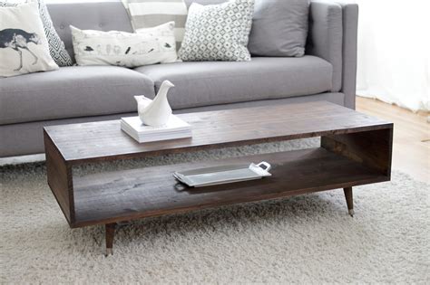 Diy Coffee Table Plans And Ideas With Form And Function