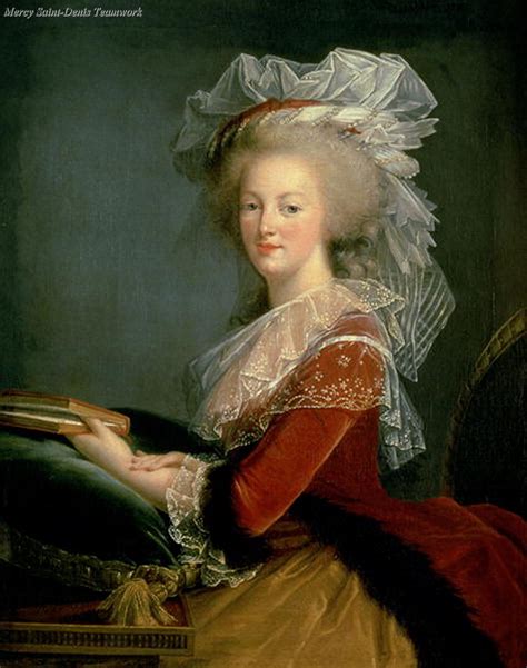 Marie Antoinette By Elizabeth Vigee Lebrun Marie Antoinette