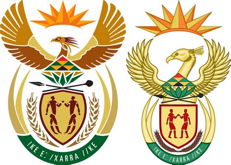 Versions Of Current Coat Of Arms Of South Africa By Magnumdrako25 On Deviantart