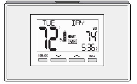 Lux Tx Uc Programmable Thermostat Installation Instruction