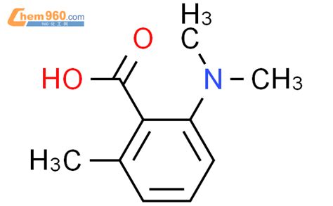 66232 55 1 BENZOIC ACID 2 DIMETHYLAMINO 6 METHYL 化学式结构式分子式mol