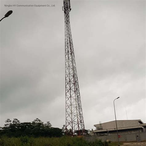 49m-50m-55m Steel Towers 3leg 4leg for Telecom Mobile Tower - China ...