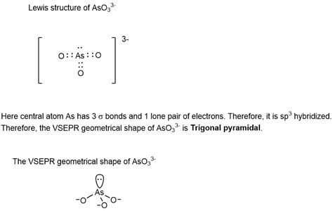 Aso3 3 Structure De Lewis