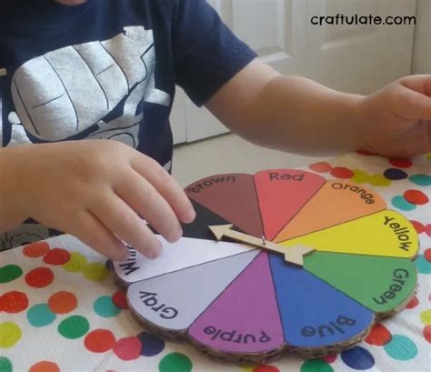 Printable Color Spinners