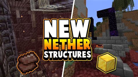 Minecraft New Nether Structures Are Here Youtube