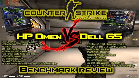 CS GO Benchmark HP Omen 15 Vs Dell G5 15 Can The Omen Be Best Gaming