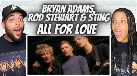 WHAT A PAIRING FIRST TIME HEARING Bryan Adams Rod Stewart Sting