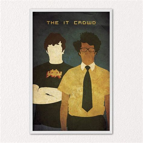 Amazon.com: The IT Crowd Poster - Characters | Poster No Frame Board for Office Decor, Best Gift ...