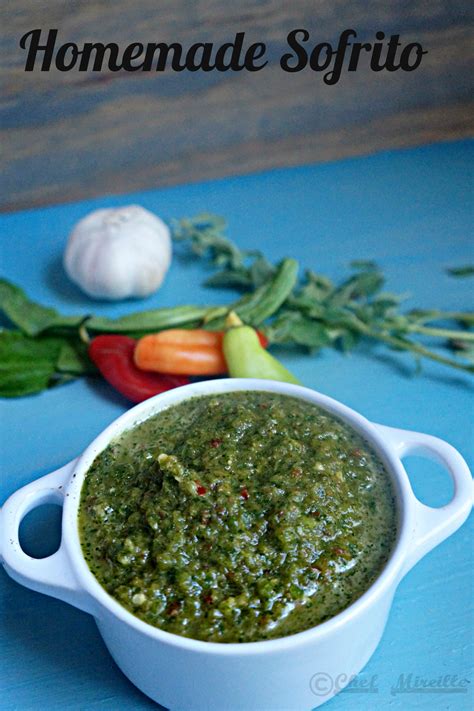 Sofrito Seasoning Paste And Marinade Global Kitchen Travels