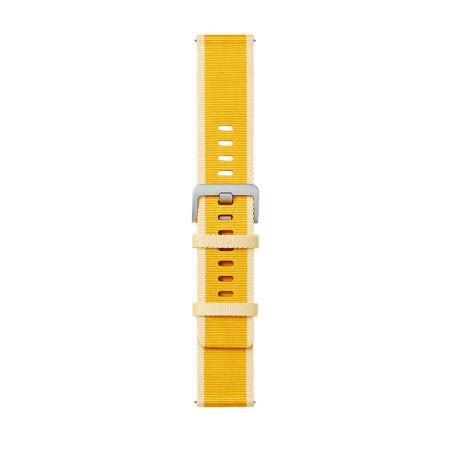 Xiaomi Mi Smartwatch S Active Braided Nylon Strap Maize Yellow