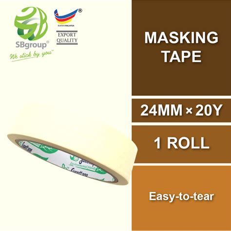 Masking Tape 24mm X 20y Sb Tape Group