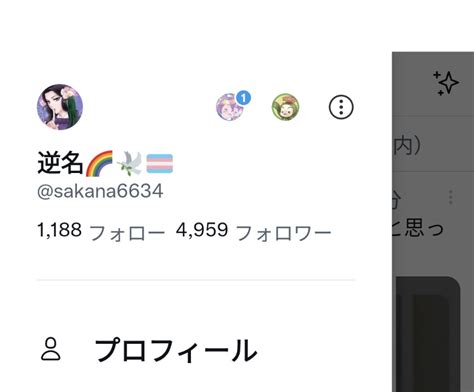 逆名🌈🕊️🏳️‍⚧️ On Twitter 字が大きくなるのはまあいいとして右上のアカウント切り替えアイコン小さすぎるのはなんでなの