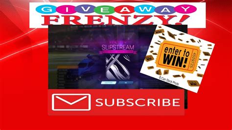 Rocket League Slipstream Giveaway At 500 Subs LF Nitro Crates YouTube