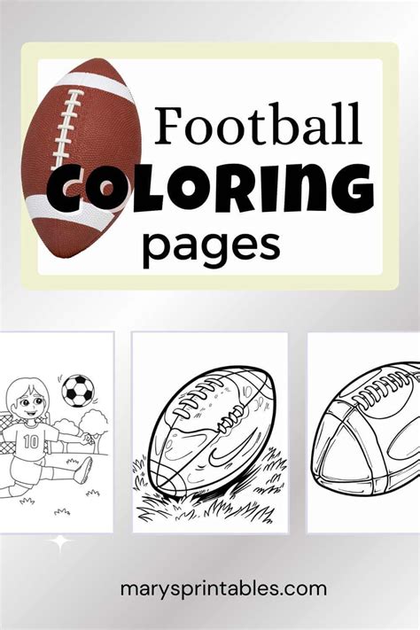 football coloring pages printable instant   marys