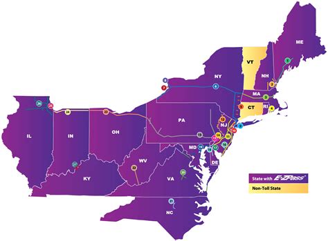 E Zpass® New Jersey Participating Toll Facilities