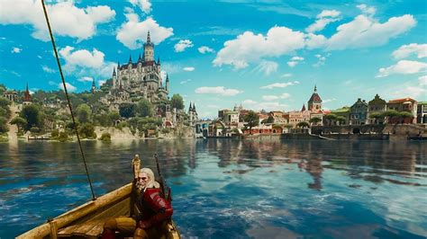 The Witcher Ps K Next Gen Beauty Of Toussaint Youtube