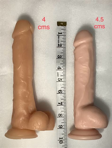 Dildo suave de 10 y de 9 pulgadas con base succión Camaleon Sex Shop